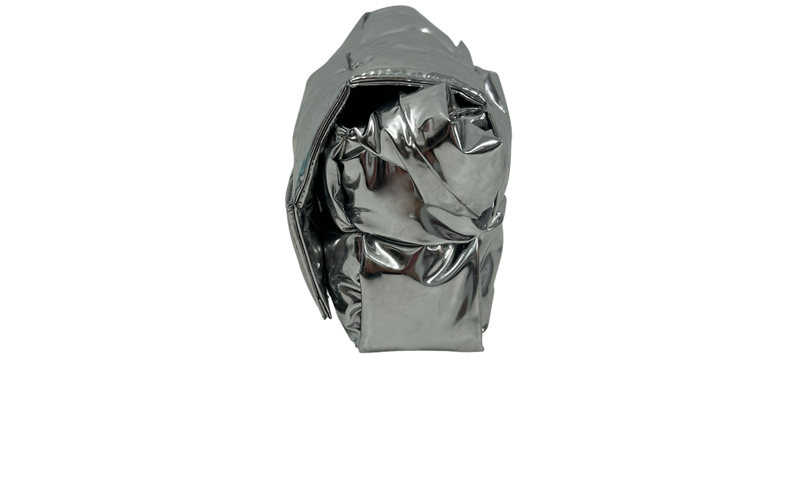 Riñonera, 490&euro;, Bolso, Plata, Cuero - Charol, Vista inferior